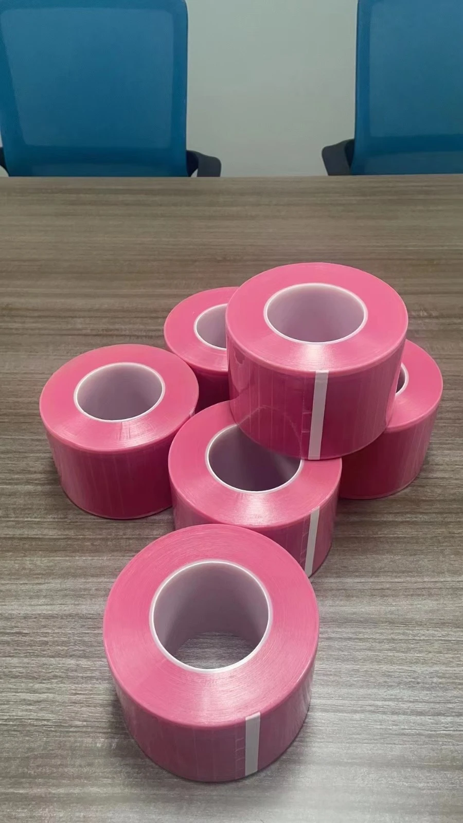 The PE Pink Disposable Isolation Film